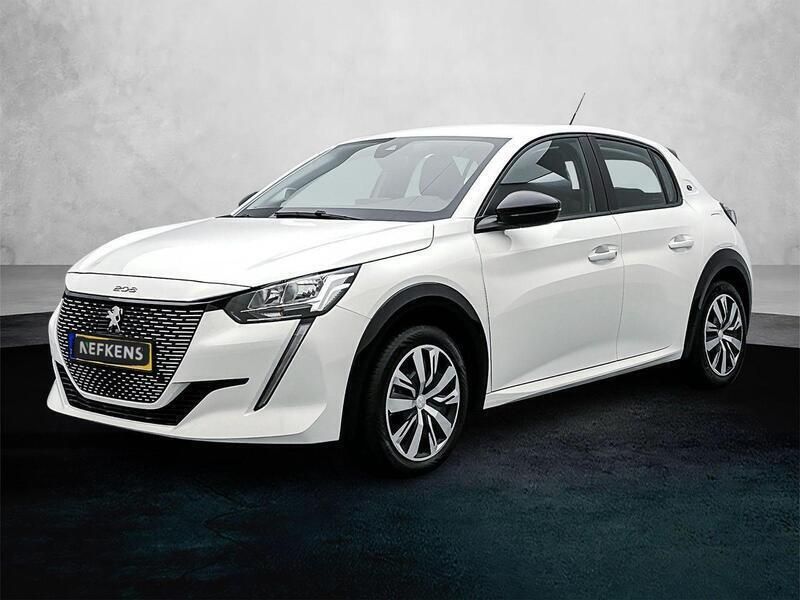 Wit Gebruikt 2023 Peugeot e-208 Active Hatchback | € 21.420 (Eerlijke prijs) - Afbeelding 1/3