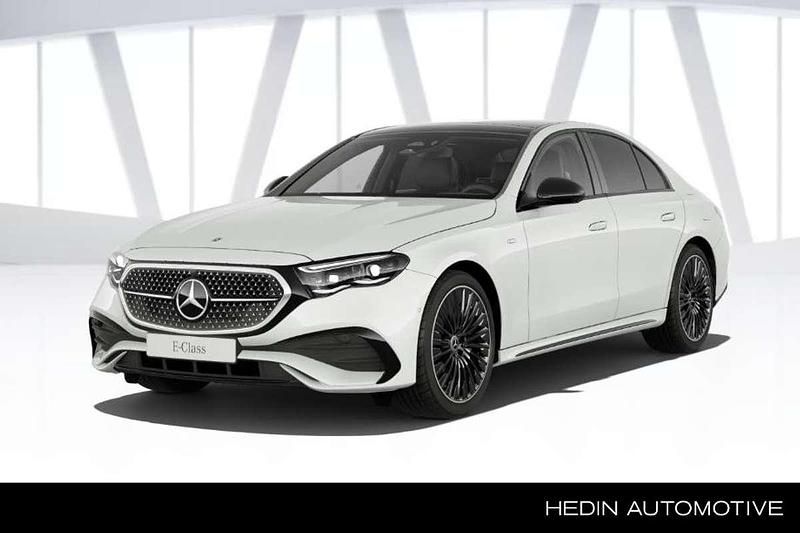 Wit Nieuw 2025 Mercedes E300 Sport Edition Sedan | € 82.480 (Eerlijke prijs) - Afbeelding 1/4