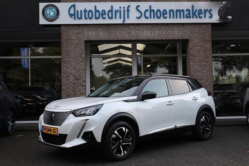 Wit Occasion 2020 Peugeot e-2008 Allure SUV | € 17.440 (Eerlijke prijs) - Afbeelding 1/4