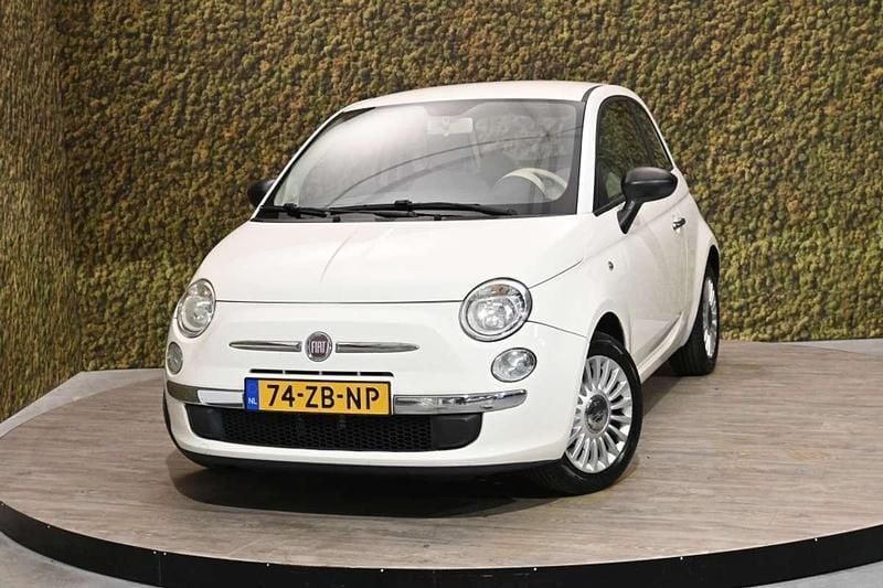Wit Gebruikt 2007 Fiat 500 Pop Hatchback | € 4.950 (Eerlijke prijs) - Afbeelding 1/3