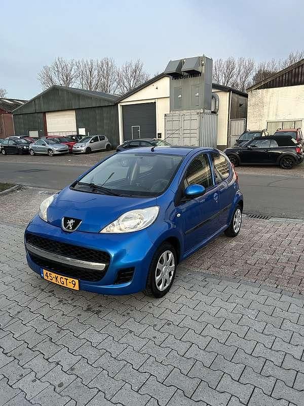 Blauw Gebruikt 2009 Peugeot 107 Hatchback | € 2.700 (Eerlijke prijs) - Afbeelding 1/4