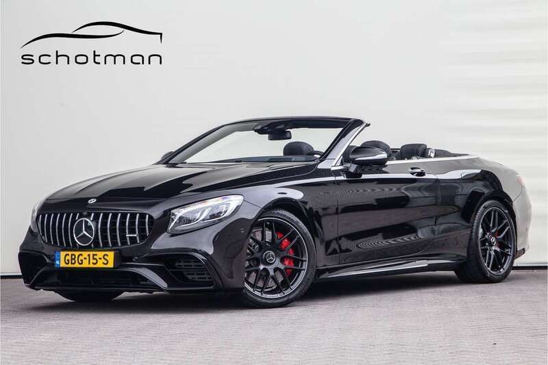 Zwart, metallic lak Gebruikt 2016 Mercedes S63 AMG AMG Cabriolet | € 125.000 - Afbeelding 1/4