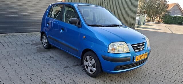 Blauw Occasion 2005 Hyundai Atos Active Hatchback | € 1.750 (Eerlijke prijs) - Afbeelding 1/4
