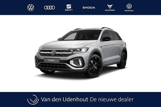 Grijs, metallic lak Nieuw 2025 VW T-Roc R-line Edition SUV | € 41.242 (Super prijs) - Afbeelding 1/4