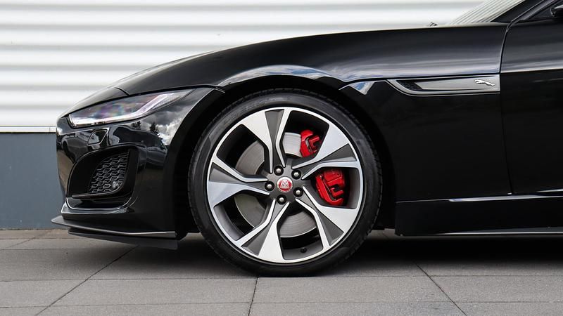 Occasion Jaguar F-Type First Edition 452 PK (332 kW) 2021 Zwart Cabriolet