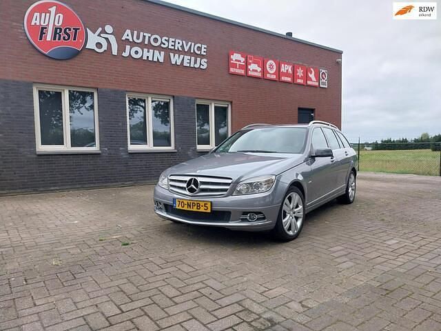 Grijs Gebruikt 2010 Mercedes C180 Avantgarde Stationwagen | € 5.750 (Iets duurder) - Afbeelding 1/4