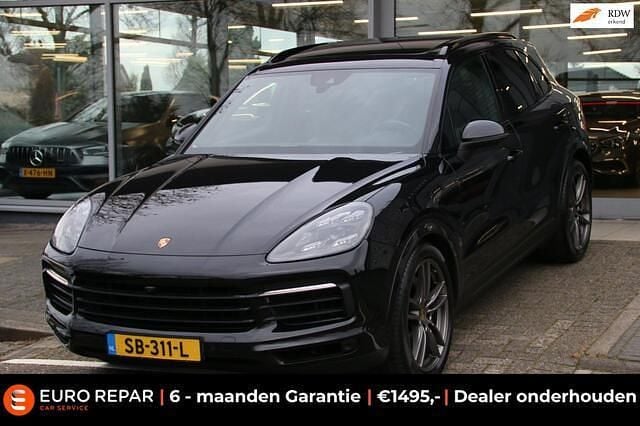Zwart (metallic) Gebruikt 2017 Porsche Cayenne SUV | € 47.995 (Super prijs) - Afbeelding 1/4
