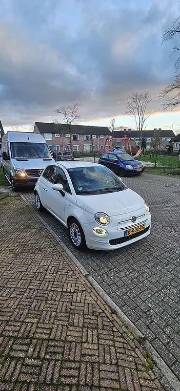 Wit Gebruikt 2019 Fiat 500 Star Hatchback | € 8.750 (Super prijs) - Afbeelding 1/4
