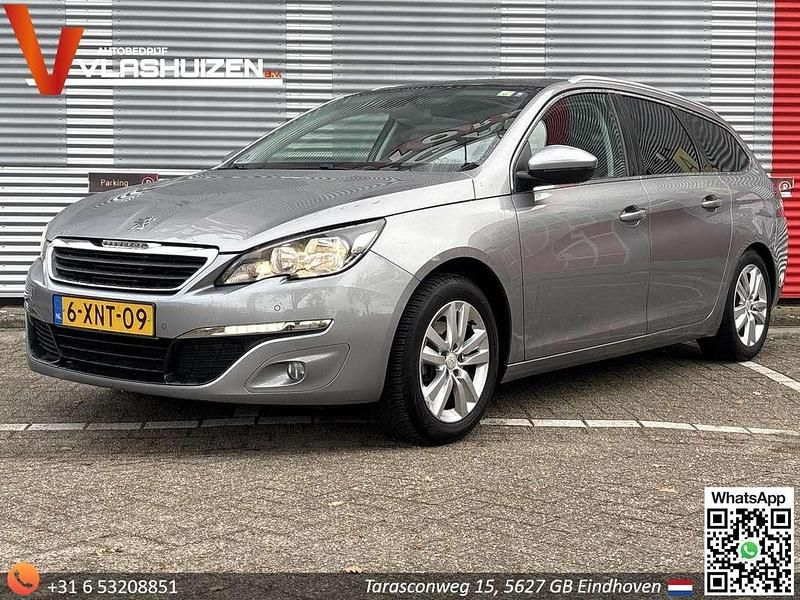 Grijs Gebruikt 2014 Peugeot 308 SW Stationwagen | € 3.675 (Goede deal) - Afbeelding 1/4