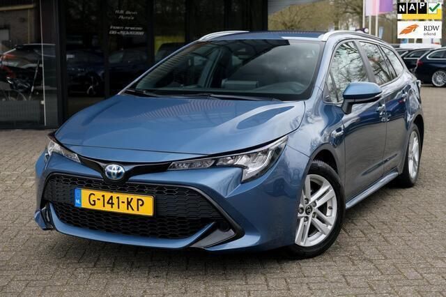Blauw Gebruikt 2019 Toyota Corolla Active Stationwagen | € 14.950 (Iets duurder) - Afbeelding 1/4