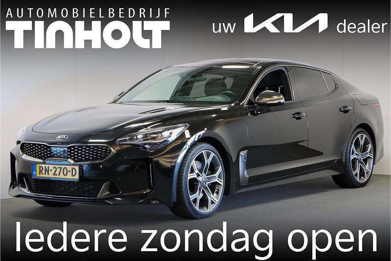 Zwart Gebruikt 2018 Kia Stinger GT-Line Hatchback | € 37.950 - Afbeelding 1/4