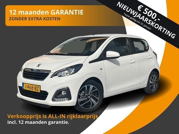Wit Occasion 2020 Peugeot 108 Hatchback | € 12.200 (Iets duurder) - Afbeelding 1/3