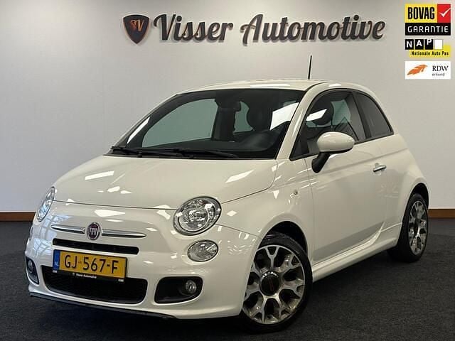 Wit Gebruikt 2015 Fiat 500S Hatchback | € 7.500 (Eerlijke prijs) - Afbeelding 1/4