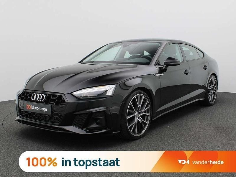 Zwart Gebruikt 2024 Audi A5 Sportback S-Line Hatchback | € 52.900 (Eerlijke prijs) - Afbeelding 1/3