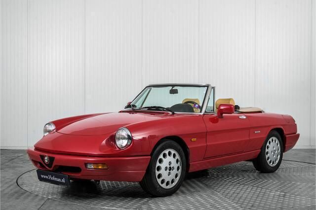Rood Gebruikt 1991 Alfa Romeo Spider Cabriolet | € 19.900 - Afbeelding 1/4