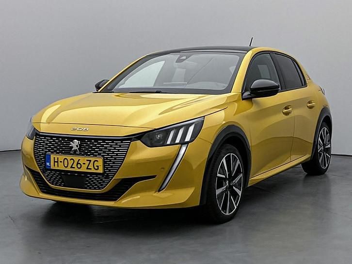 Geel Gebruikt 2020 Peugeot 208 GT-line Hatchback | € 17.220 (Iets duurder) - Afbeelding 1/3