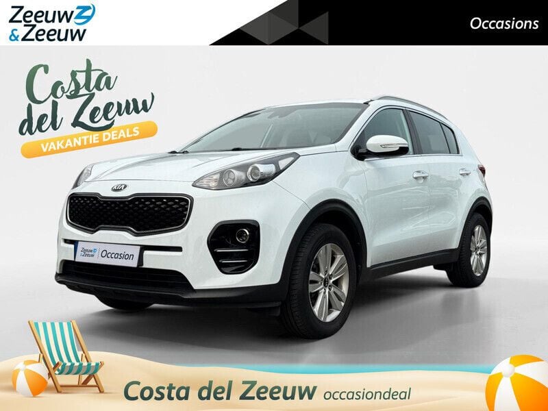 Wit Gebruikt 2016 Kia Sportage First Edition SUV | € 16.720 (Eerlijke prijs) - Afbeelding 1/4