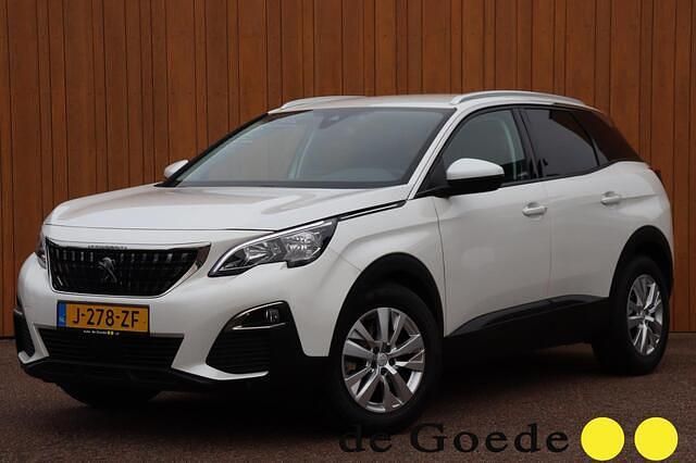 Wit Occasion 2020 Peugeot 3008 Avantage SUV | € 15.940 (Goede deal) - Afbeelding 1/4