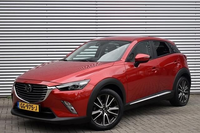 Rood Gebruikt 2015 Mazda CX-3 SUV | € 13.940 (Eerlijke prijs) - Afbeelding 1/4