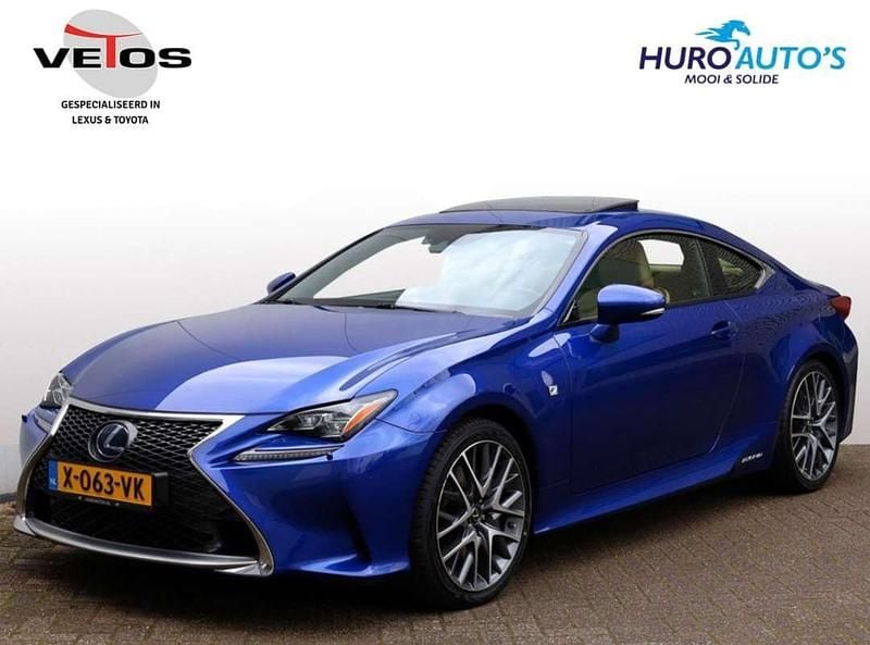 Blauw Gebruikt 2019 Lexus RC300h Sport Line Coupé | € 34.900 (Eerlijke prijs) - Afbeelding 1/4