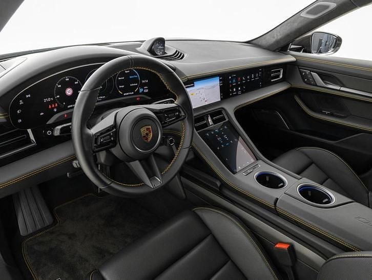 Occasion Porsche Taycan Turbo S 461 kW (627 PK) 2024 Zwart Sedan