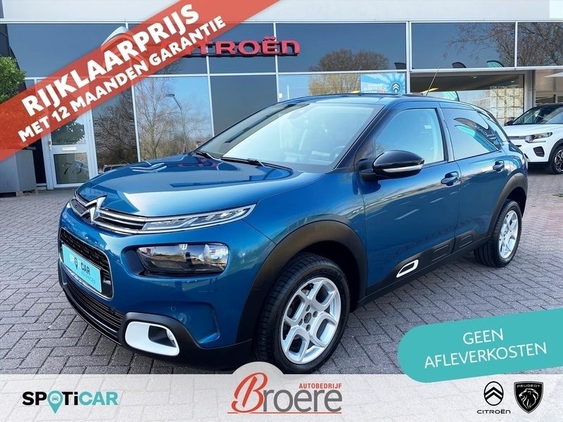 Blauw Gebruikt 2019 Citroën C4 Cactus Comfort Hatchback | € 14.950 (Eerlijke prijs) - Afbeelding 1/4