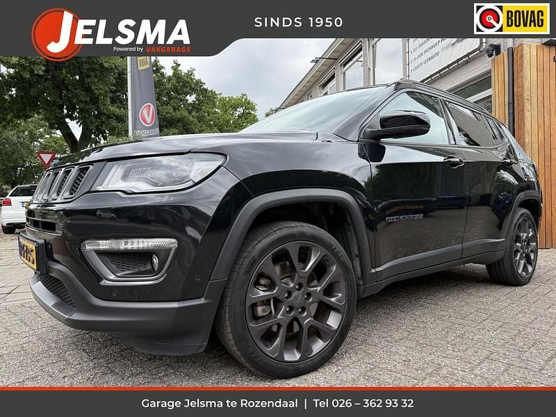 Zwart Occasion 2020 Jeep Compass SUV | € 22.500 (Eerlijke prijs) - Afbeelding 1/4