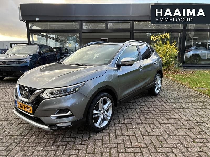 Grijs Gebruikt 2019 Nissan Qashqai N-Motion SUV | € 16.950 (Eerlijke prijs) - Afbeelding 1/4