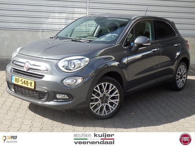Grijs Gebruikt 2015 Fiat 500 Lounge MPV | € 12.440 - Afbeelding 1/4