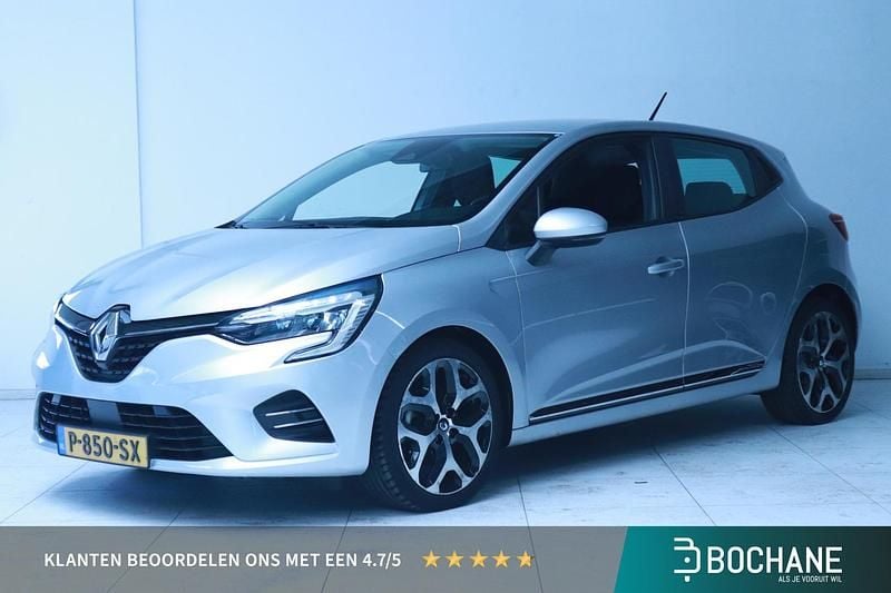 Grijs Gebruikt 2021 Renault Clio V Zen Hatchback | € 14.750 (Goede deal) - Afbeelding 1/4