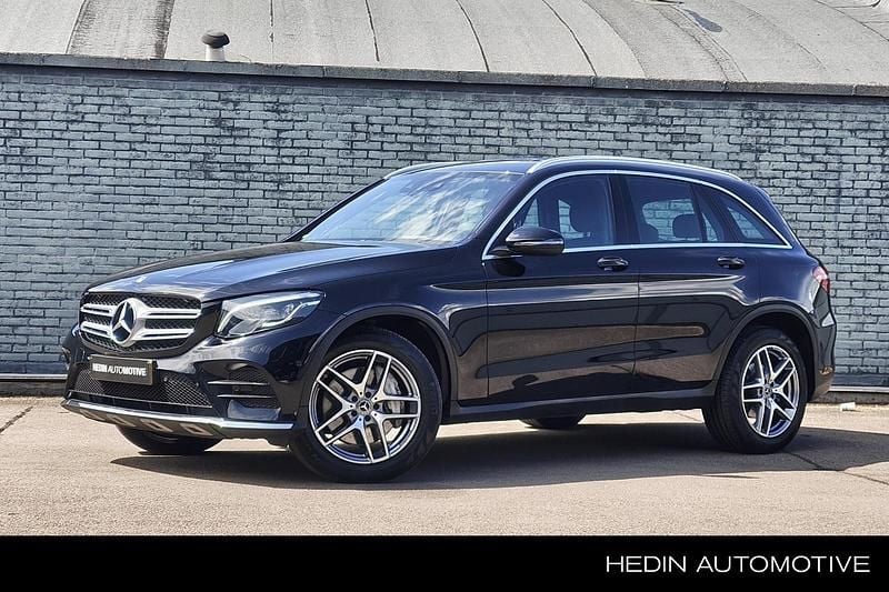 Zwart Gebruikt 2018 Mercedes GLC250 AMG line SUV | € 29.900 (Super prijs) - Afbeelding 1/3