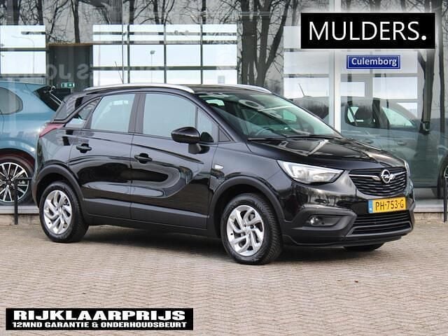 Occasion Opel Crossland X Edition 110 PK (80 kW) 2017 Zwart SUV