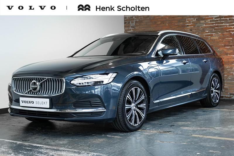 Blauw Gebruikt 2020 Volvo V90 Inscription Stationwagen | € 34.950 (Duur) - Afbeelding 1/4