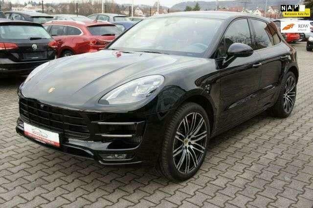 Occasion Porsche Macan Turbo Performance Package 444 PK (326 kW) 2017 Zwart SUV