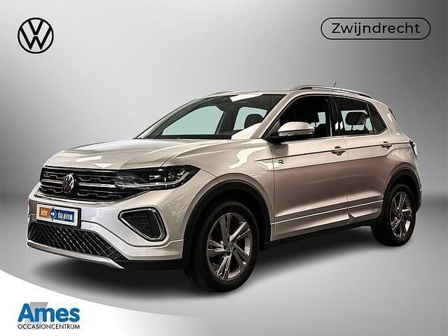Zilver Gebruikt 2024 VW T-Cross R-line SUV | € 34.995 (Duur) - Afbeelding 1/4