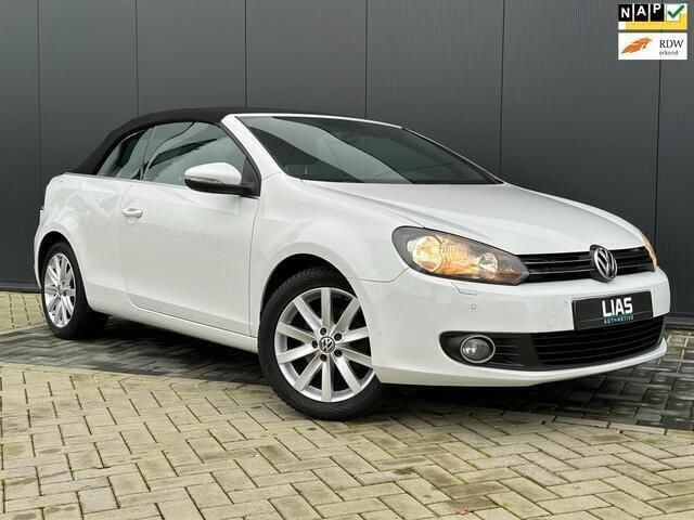 Wit Gebruikt 2012 VW Golf Cabriolet Cabriolet | € 8.450 (Eerlijke prijs) - Afbeelding 1/4