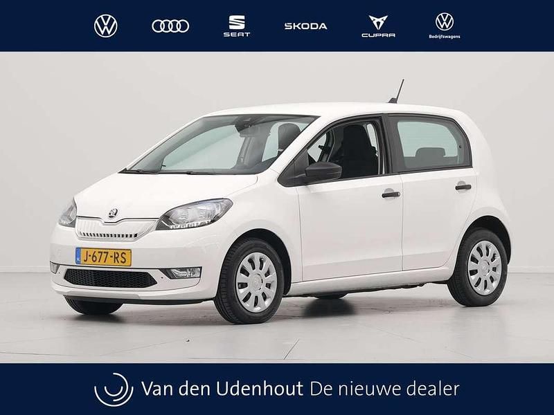 Wit Gebruikt 2020 Skoda Citigo-e IV Ambition Hatchback | € 10.540 (Eerlijke prijs) - Afbeelding 1/4