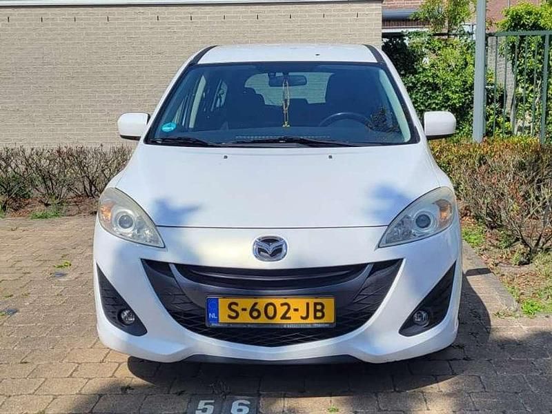 Wit Gebruikt 2012 Mazda 5 MPV | € 7.900 (Eerlijke prijs) - Afbeelding 1/4