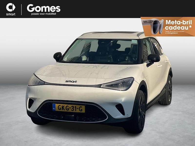 Wit (metallic) Gebruikt 2024 Smart #1 Edition #1 SUV | € 32.950 (Eerlijke prijs) - Afbeelding 1/4
