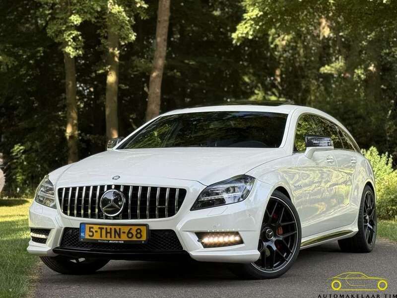 Wit Gebruikt 2013 Mercedes CLS500 Shooting Brake AMG Stationwagen | € 29.900 - Afbeelding 1/4