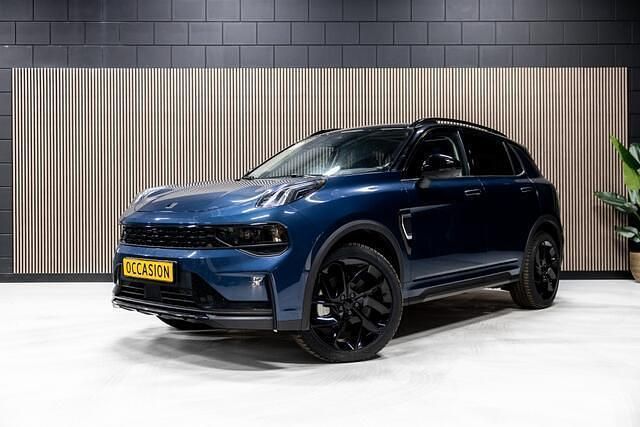 Blauw, metallic lak Gebruikt 2022 Lynk & Co 01 SUV | € 26.950 (Eerlijke prijs) - Afbeelding 1/4