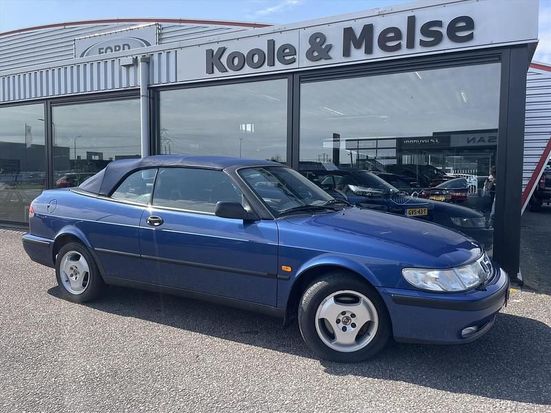 Occasion Saab 9-3 Cabriolet 150 PK (110 kW) 1998 Blauw Cabriolet