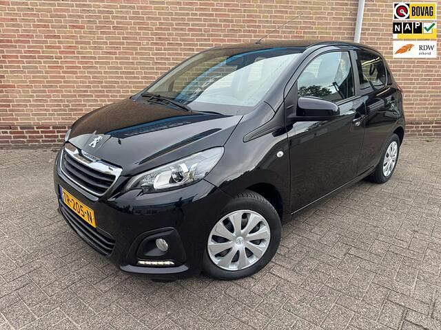 Zwart Gebruikt 2018 Peugeot 108 Active Hatchback | € 7.250 (Eerlijke prijs) - Afbeelding 1/4