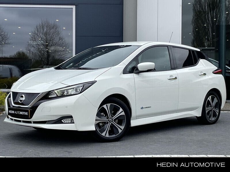 Wit Gebruikt 2019 Nissan Leaf Tekna Hatchback | € 13.425 (Eerlijke prijs) - Afbeelding 1/4