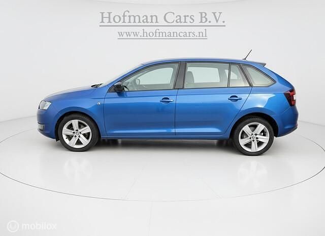 Occasion Skoda Rapid Comfort 86 PK (63 kW) 2015 Blauw Hatchback