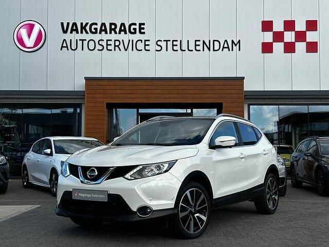 Wit Gebruikt 2016 Nissan Qashqai Tekna SUV | € 14.950 (Eerlijke prijs) - Afbeelding 1/4