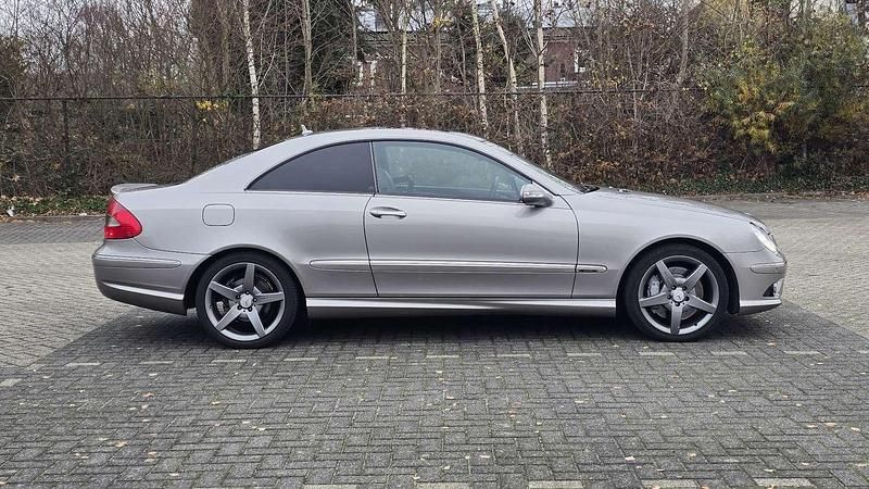 Occasion Mercedes CLK350 Avantgarde 272 PK (200 kW) 2007 Zilver Coupé