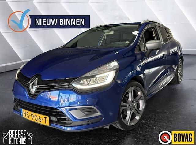 Blauw, metallic lak Gebruikt 2017 Renault Clio GrandTour Intens Stationwagen | € 7.990 (Eerlijke prijs) - Afbeelding 1/4