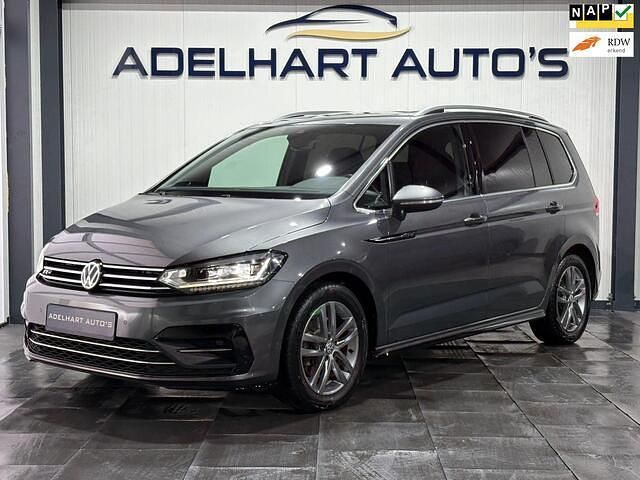 Grijs Gebruikt 2018 VW Touran Highline MPV | € 19.950 (Super prijs) - Afbeelding 1/4