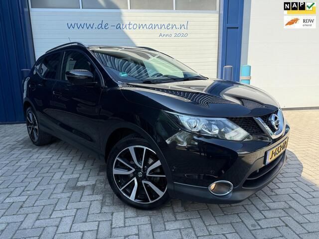 Zwart Gebruikt 2017 Nissan Qashqai Tekna SUV | € 14.745 (Eerlijke prijs) - Afbeelding 1/4